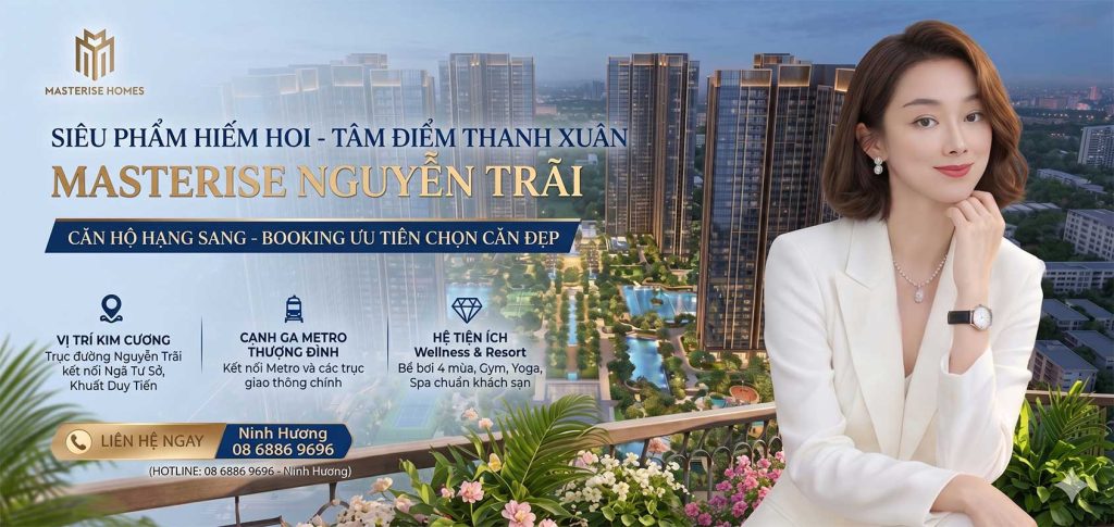 booking masterise nguyen trai ninh huong
